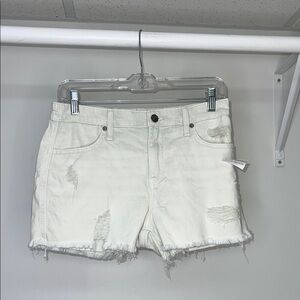 NWT Aerie Distressed Denim Shorts- Small